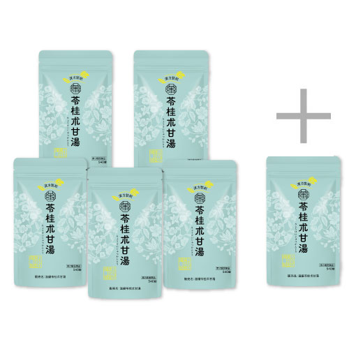 苓桂朮甘湯540錠 おまとめ5袋+360錠1袋付